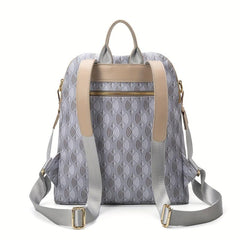 Casual Print Backpack Large Capacity All-match Travel Backpack
