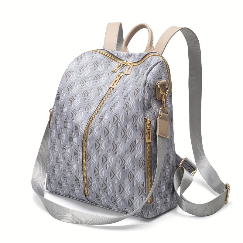 Casual Print Backpack Large Capacity All-match Travel Backpack