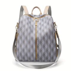 Casual Print Backpack Large Capacity All-match Travel Backpack