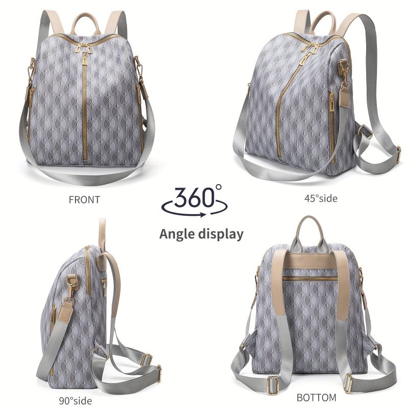 Casual Print Backpack Large Capacity All-match Travel Backpack