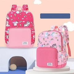 Student Unicorn Print School Backpack