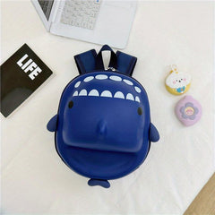 Shark Shape Backpack for Kindergarten Students