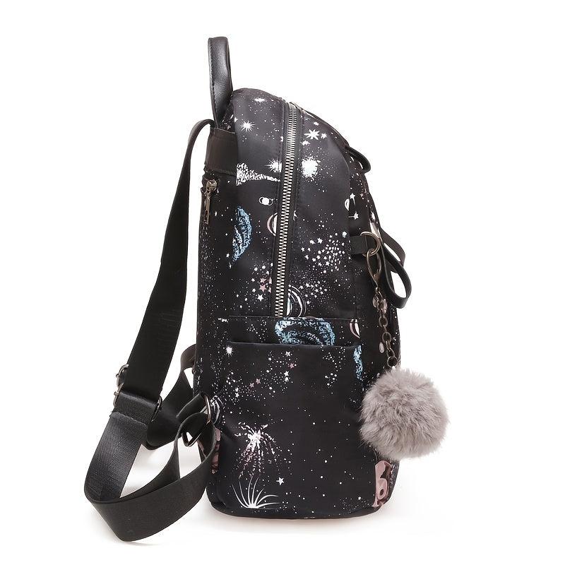 Casual Small Backpack Oxford Cloth Travel Out Shopping Backpack Female Gift Bag