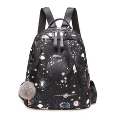 Casual Small Backpack Oxford Cloth Travel Out Shopping Backpack Female Gift Bag