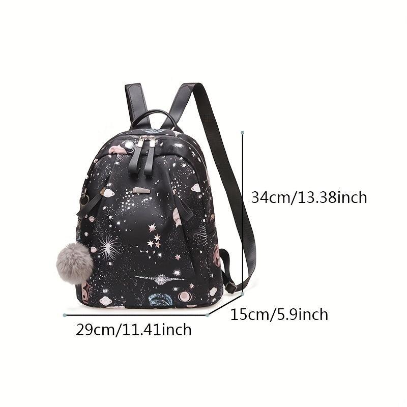 Casual Small Backpack Oxford Cloth Travel Out Shopping Backpack Female Gift Bag