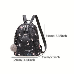 Casual Small Backpack Oxford Cloth Travel Out Shopping Backpack Female Gift Bag