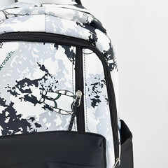 Graffiti Printed Schoolbag for College Students