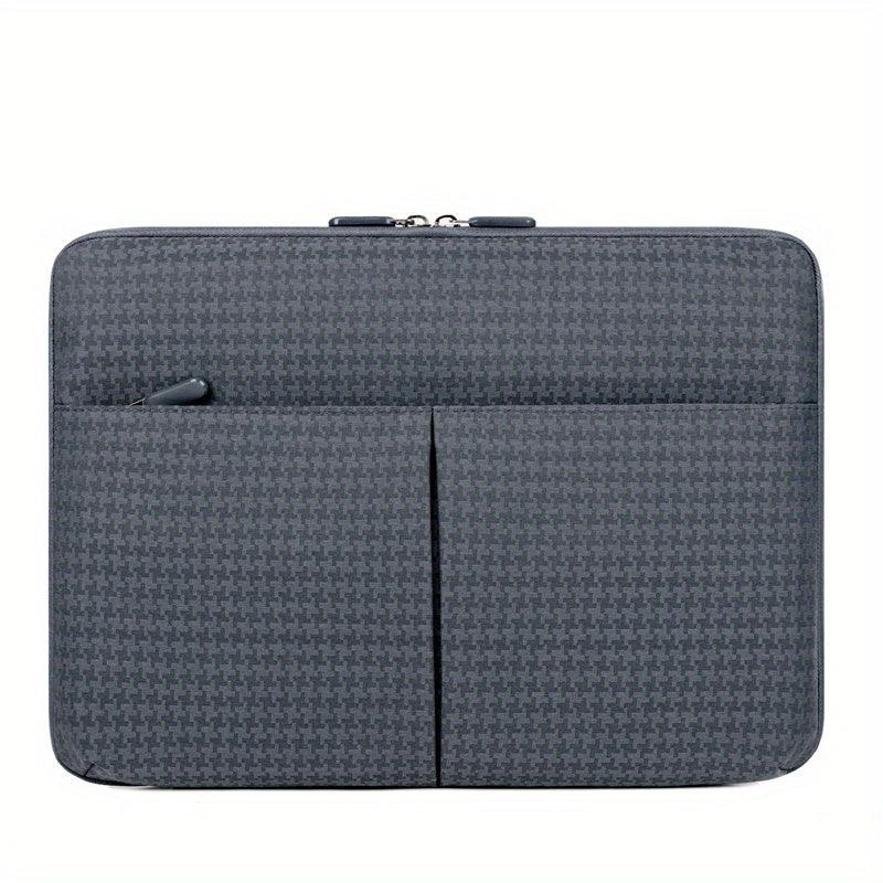 Tablet Storage Bag Laptop Protective Cover Houndstooth Plaid Pur