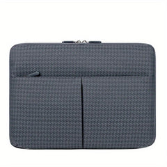 Tablet Storage Bag Laptop Protective Cover Houndstooth Plaid Pur