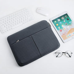 Tablet Storage Bag Laptop Protective Cover Houndstooth Plaid Pur