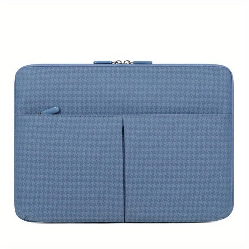 Tablet Storage Bag Laptop Protective Cover Houndstooth Plaid Pur