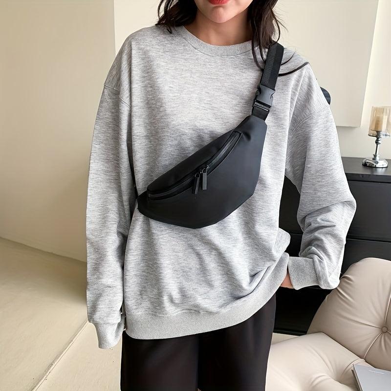 Outdoor Travel Waist Bag Crossbody Nylon Chest Purse