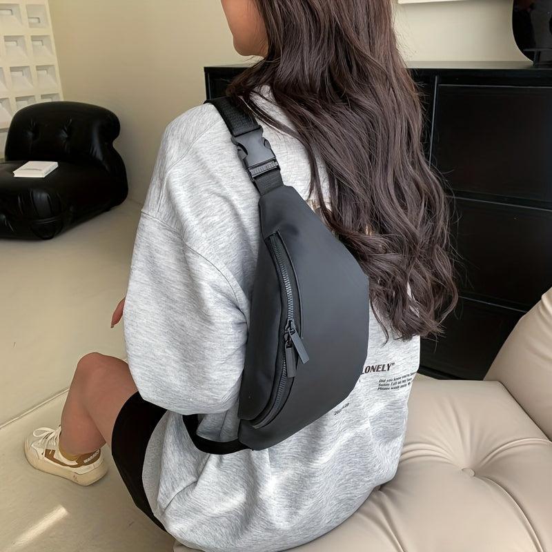 Outdoor Travel Waist Bag Crossbody Nylon Chest Purse