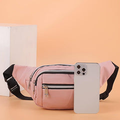 Women's Chest Bag Travel Waist Bag Bum Bag for Hiking Shopping