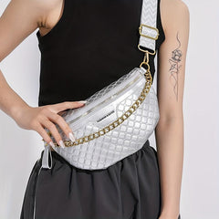 Vintage Crossbody Chest Bag Stylish Waist Purse