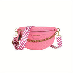 Vintage Crossbody Chest Bag Stylish Waist Purse