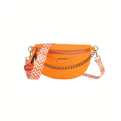 Vintage Crossbody Chest Bag Stylish Waist Purse