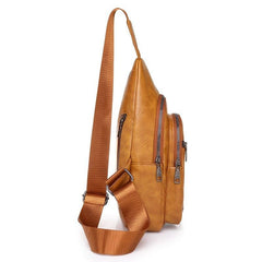 Women's Vintage Faux Leather Sling Bag