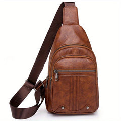 Women's Vintage Faux Leather Sling Bag