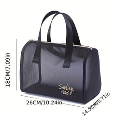 Large Mesh Tote Bag Travel Storage Beach Cosmetic Bag
