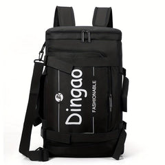 Capacity Travel High School Student Backpack Double Shoulder Bag Men's Ins Fire