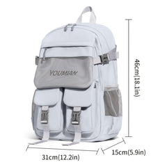 Large Backpack For Travel Daily Casual Gym School College Students Book Bag