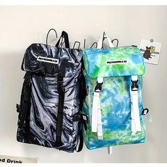 Gradient Backpack College High School Students Backpack