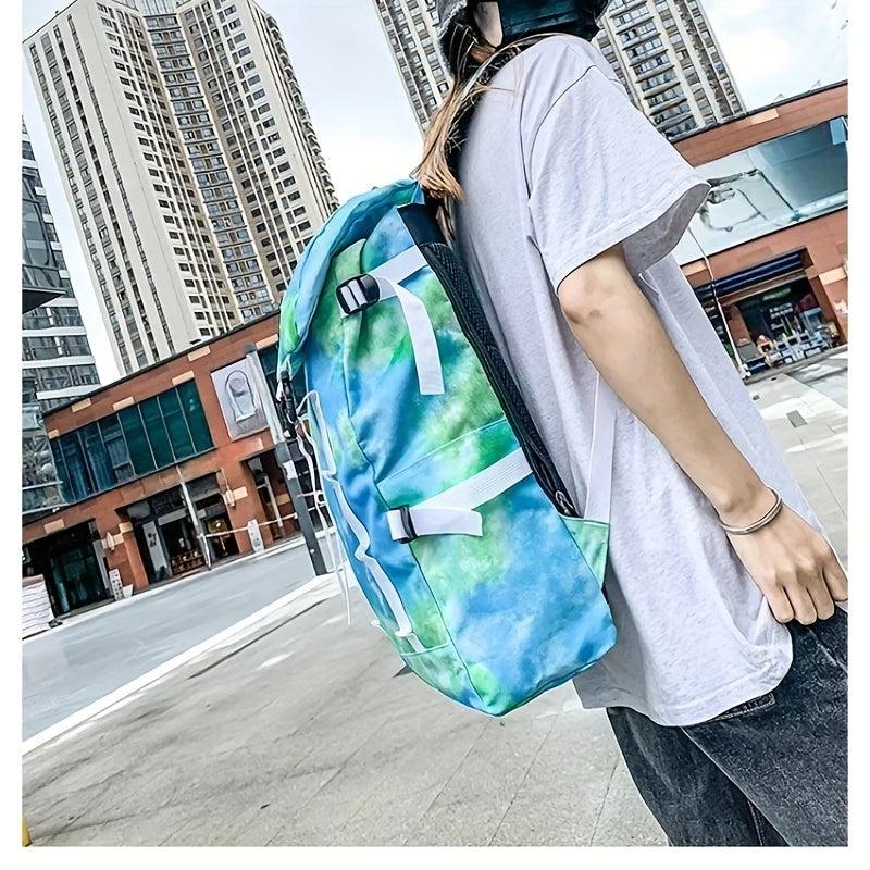Gradient Backpack College High School Students Backpack