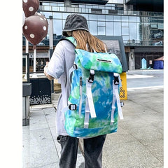 Gradient Backpack College High School Students Backpack
