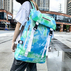 Gradient Backpack College High School Students Backpack