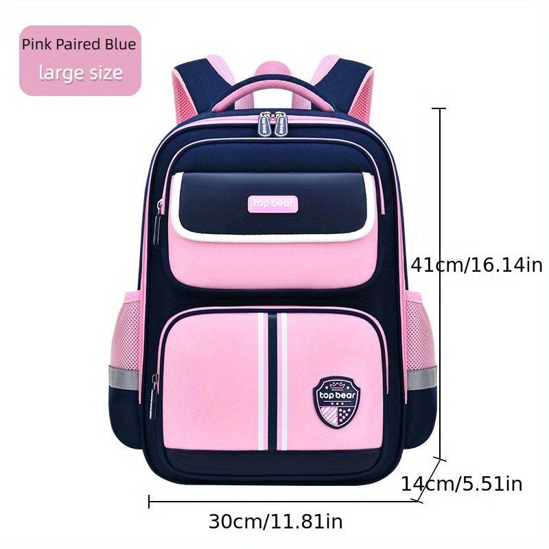 Kids Casual Backpack Large Capacity Breathable School Bag