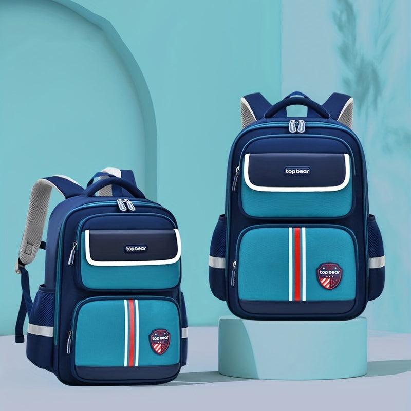 Kids Casual Backpack Large Capacity Breathable School Bag