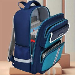 Kids Casual Backpack Large Capacity Breathable School Bag