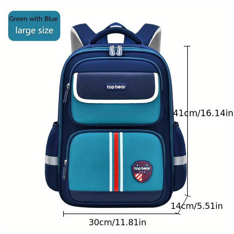 Kids Casual Backpack Large Capacity Breathable School Bag