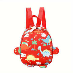 Lightweight Dinosaur Nylon Backpack with Applique Design