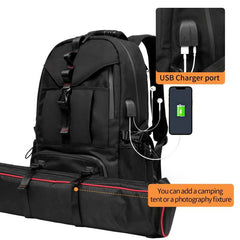 Waterproof Backpack Sports Mountaineering Large Capacity Travel Bag Business