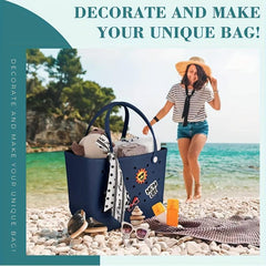 Waterproof Beach Bag Tote Bag Men's And Women's Portable Handbag