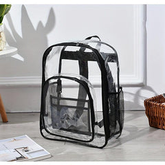 Casual PVC Transparent Backpack Waterproof Jelly Bag