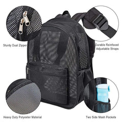 Mesh Backpack for Outdoor Sports and Hiking