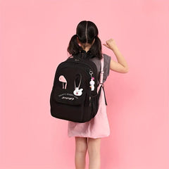 Rabbit Ears Shape Primary School Backpack - Sweet Student Backpack