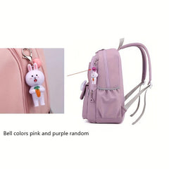 Rabbit Ears Shape Primary School Backpack - Sweet Student Backpack