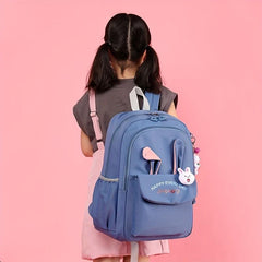Rabbit Ears Shape Primary School Backpack - Sweet Student Backpack