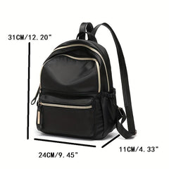 PU Leather Backpack Large Capacity Casual Bag for Daily Use