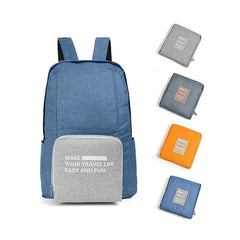 Foldable Lightweight Travel Backpack For Men Women Waterproof Packable Backpack