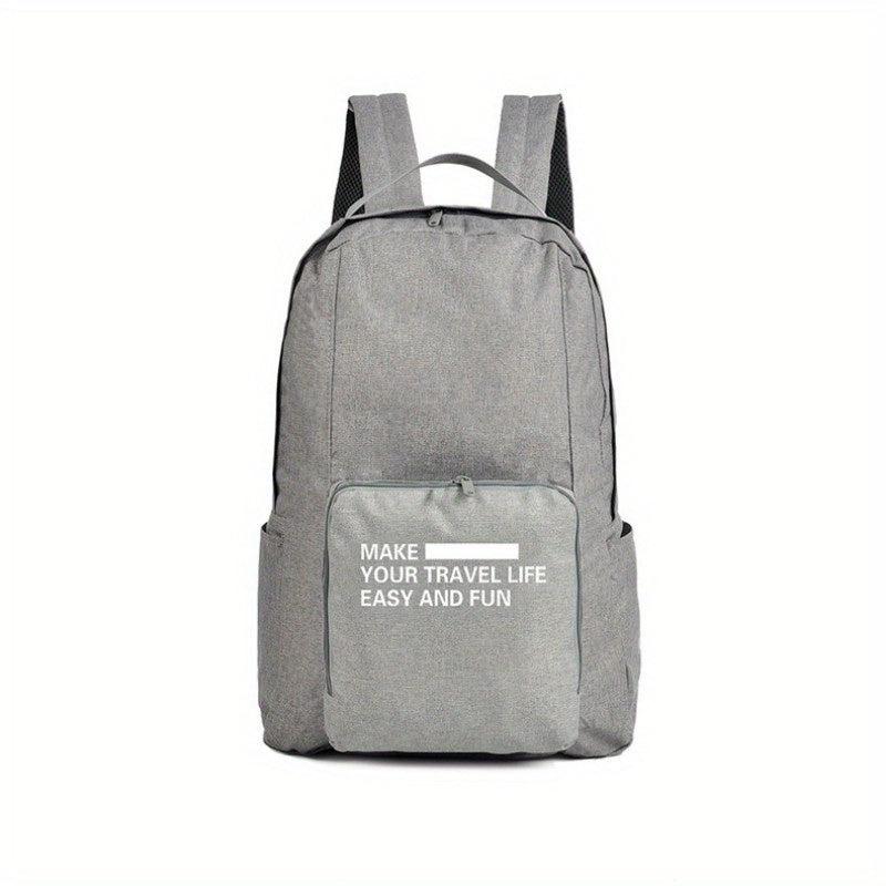 Foldable Lightweight Travel Backpack For Men Women Waterproof Packable Backpack