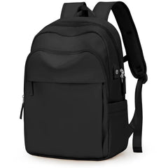 Men's Large Capacity Travel Backpack Schoolbag with USB Charging Port