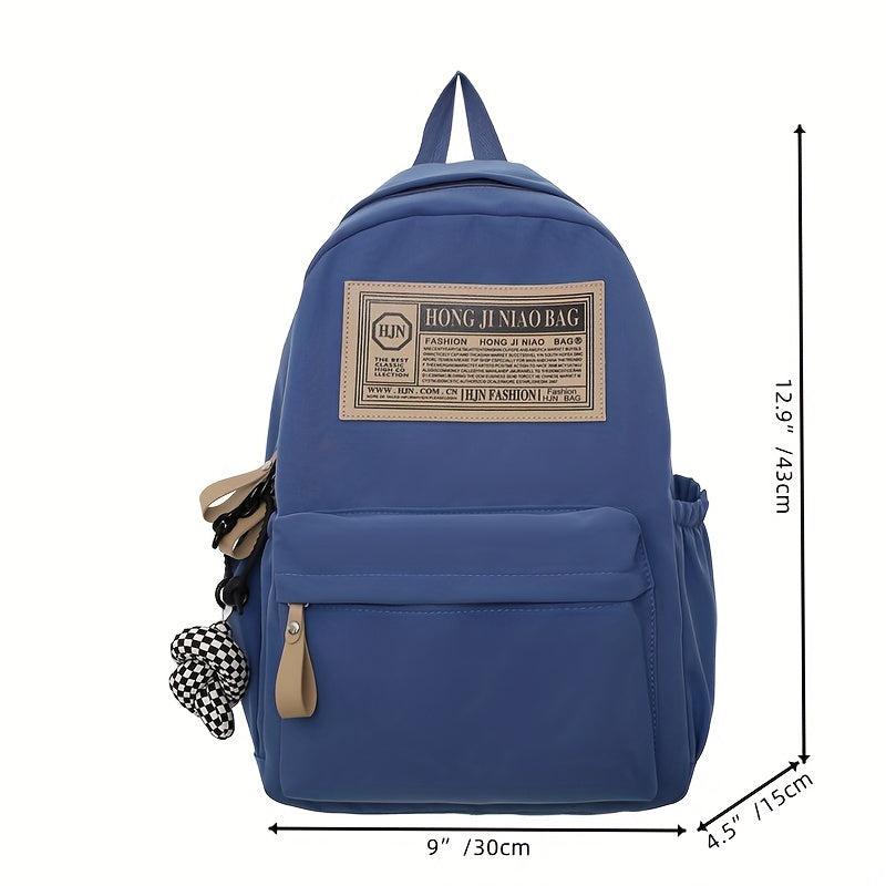 Large Capacity Backpack for Students Nylon Water Repellent
