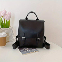 College Students Backpack Large Capacity Contrast Bag Commuter Bag