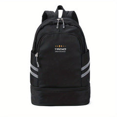 Large Capacity Folding Backpack Travel Bag Dry And Wet Separation