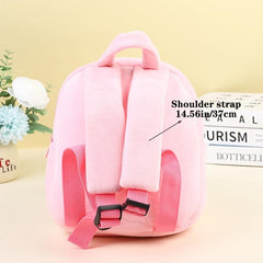 Cartoon Pig Shape Kids Schoolbag For Kindergarten Outdoor Use